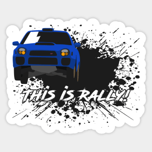 This is Rally - STI Sticker